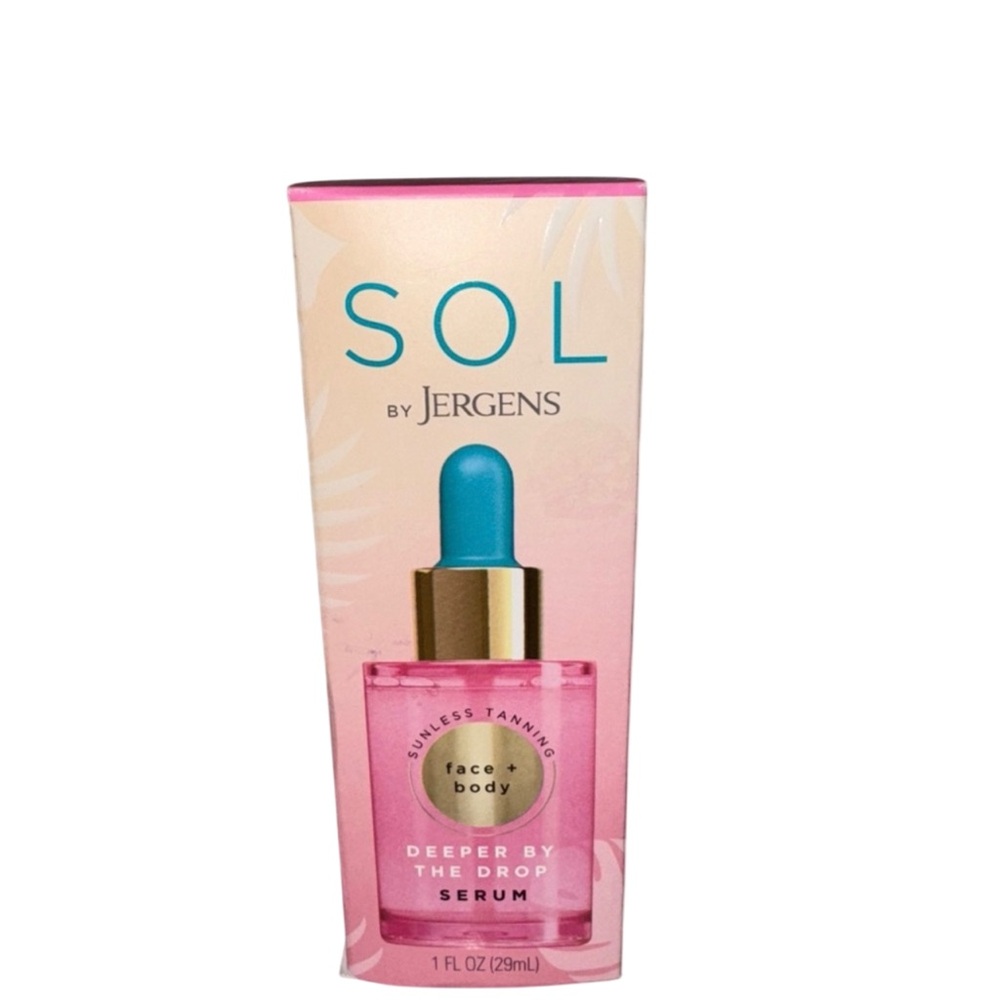 SOL by Jergens sunless tanning face + body serum